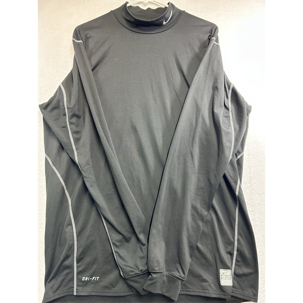 Nike Pro Combat Dri-fit Black Fitted Size XXL